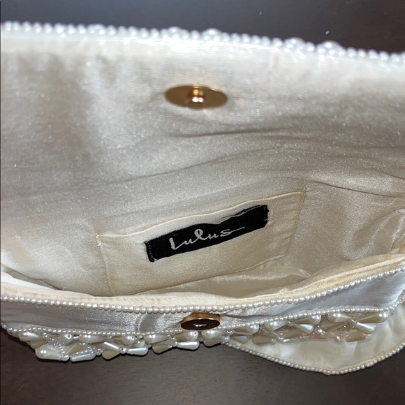 Lulus Ivory Beaded Women's Bag - Picture 3 of 6